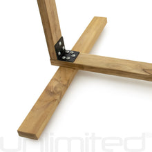 Load image into Gallery viewer, Set of 8 Fibonacci Tuned Healing Chimes with Framed Wood Stand